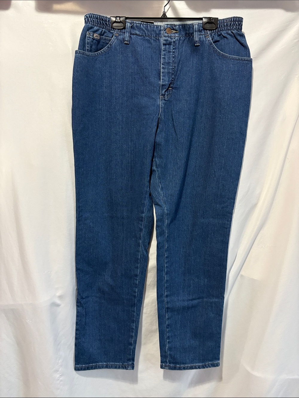 Lee Women's Dark Blue Straight-Leg Jeans
